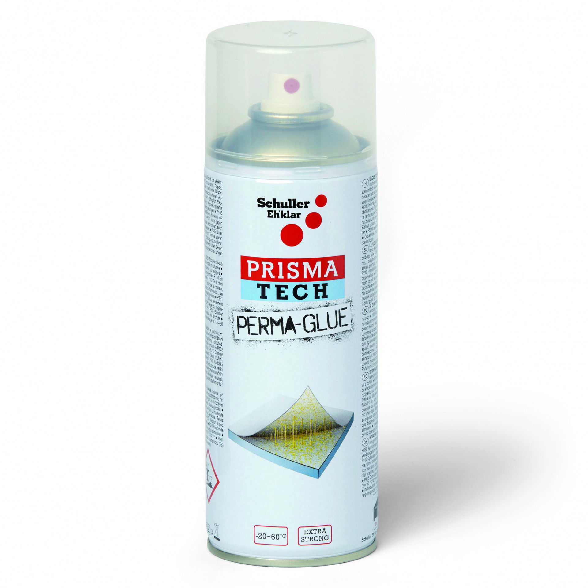Schuller PRISMA TECH PERMA GLUE ragasztó spray, 400 ml termék fő termékképe