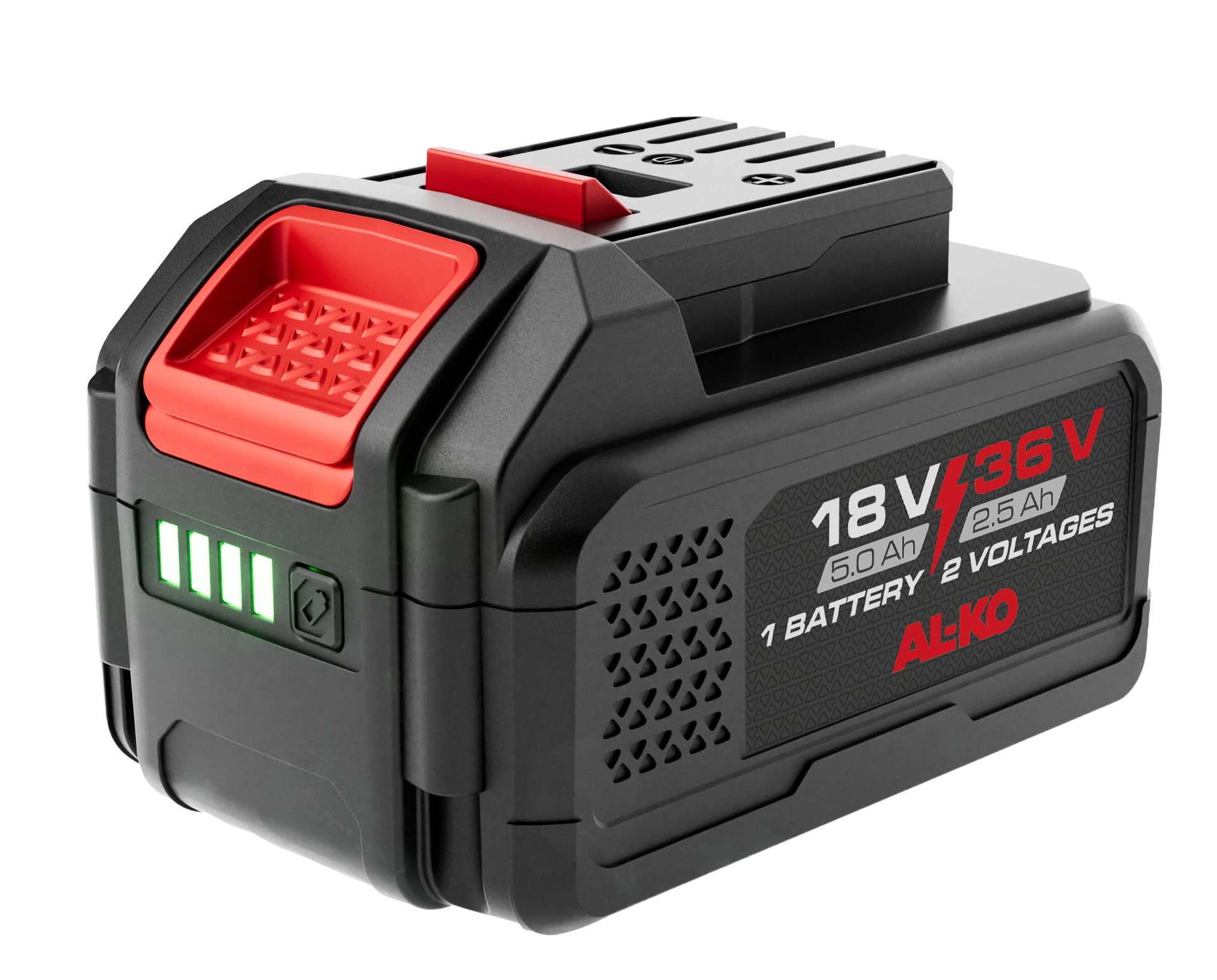 AL-KO B100.6 Dual Power Li-ion akkumulátor, 18V, 5.0Ah = 36V, 2.5Ah termék fő termékképe