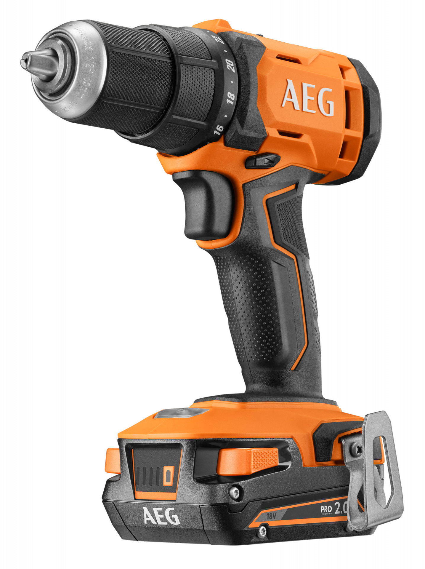 AEG BS 18G4-202C akkus fúró-csavarozó (2 x 2.0 Ah Li-ion akkuval, kofferben) termék fő termékképe