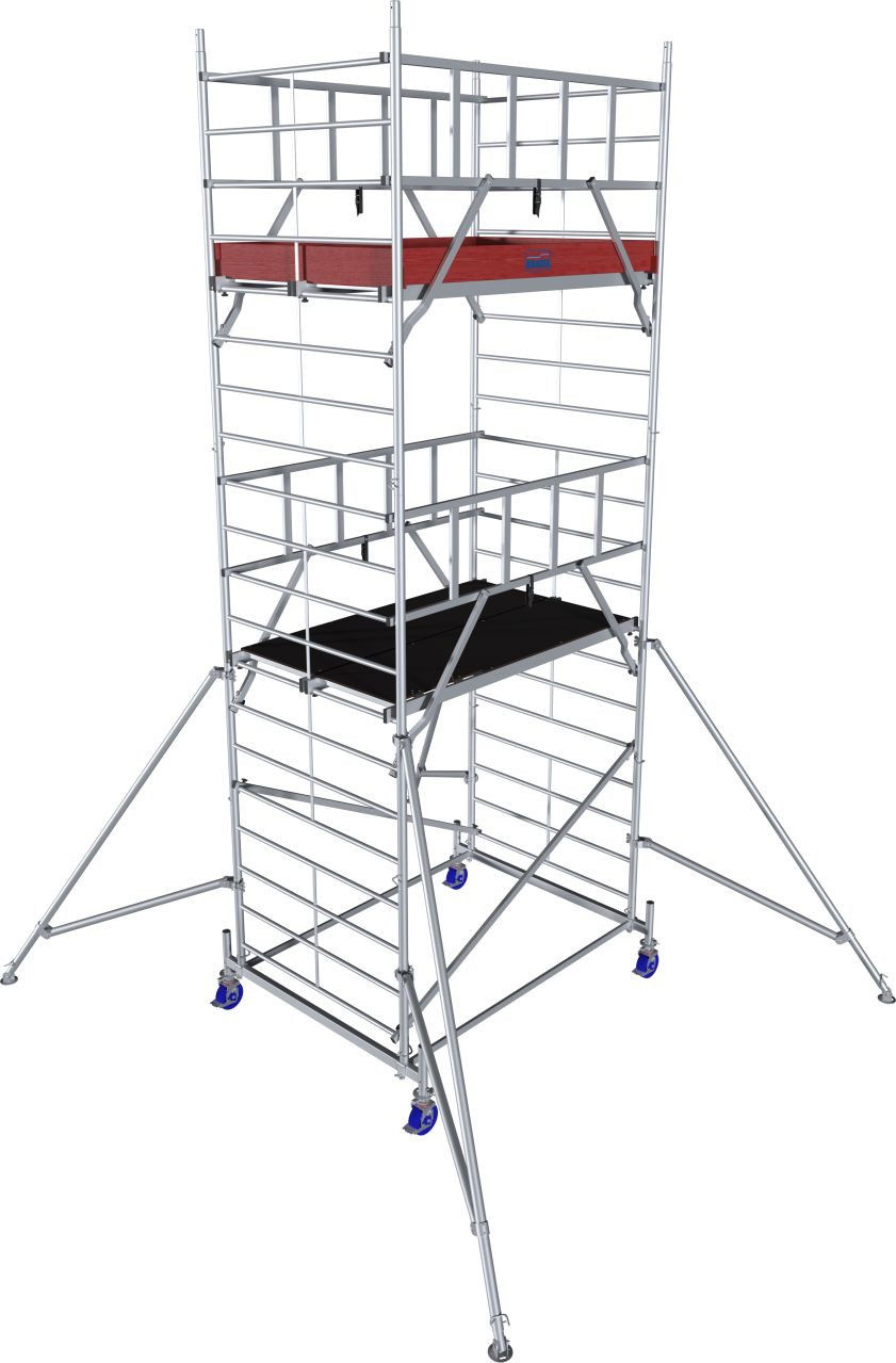 Krause ProTec XXL alumínium gurulóállvány, széles kivitel, munkamagasság: 6.3 m termék fő termékképe