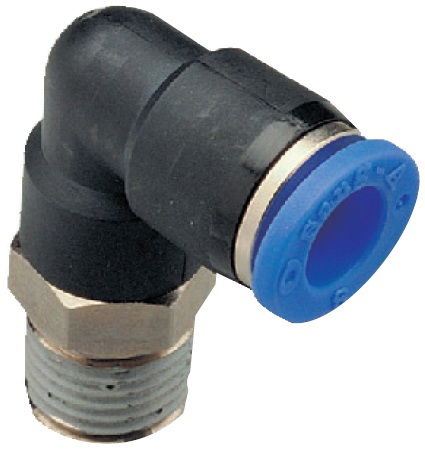 Rectus PL 06-01 könyök csatlakozó, 6mm x 1/8" termék fő termékképe