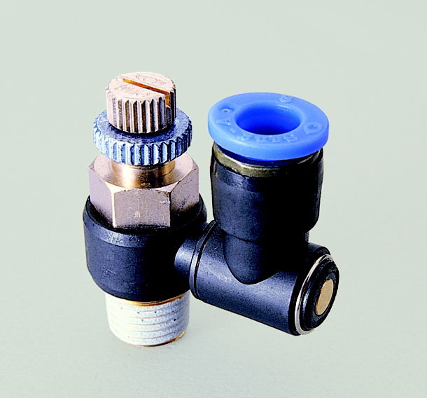 Rectus fojtó-visszacsapószelep, elforgatható, 6mm x 1/4" termék fő termékképe