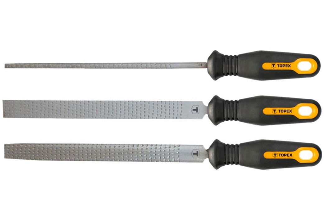 Topex 06A330 faráspoly készlet, 200 mm, 3 részes termék fő termékképe