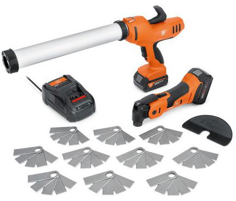 Fein AKP 18-600 AS TOP akkus fugafelújító készlet (2 x 4.0 Ah Li-ion akkuval) termék fő termékképe