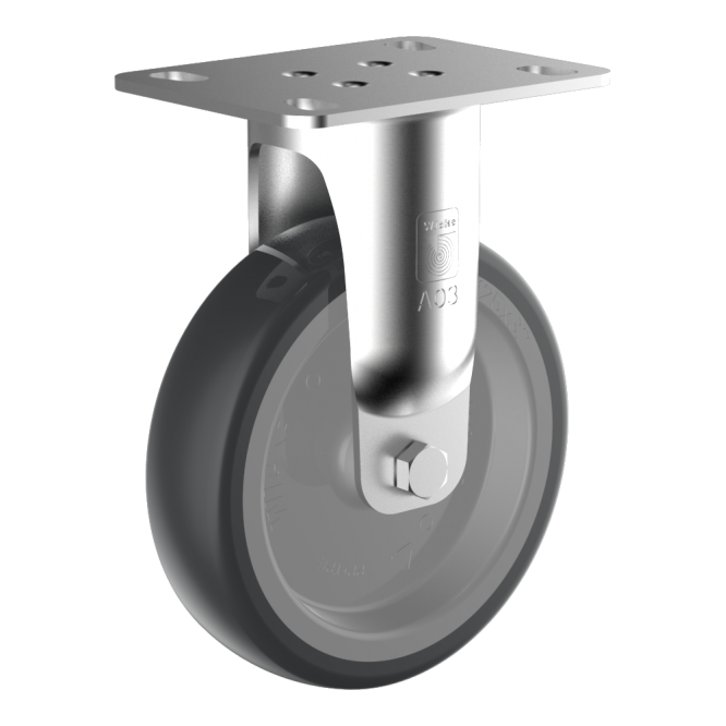 Demotech EP BAR 01/75/30G EP fixvillás készülékgörgő, Ø75 mm termék fő termékképe