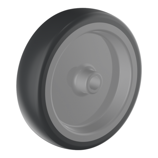 Demotech EP 75/30/1G EP készülékkerék, Ø75 mm termék fő termékképe