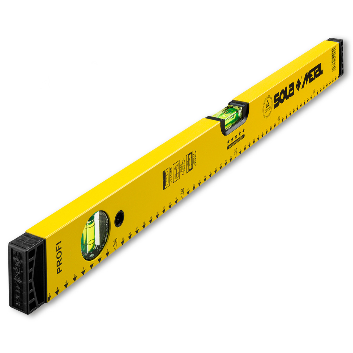 Sola SM PROFI 120 zártszelvény-vízmérték termék fő termékképe