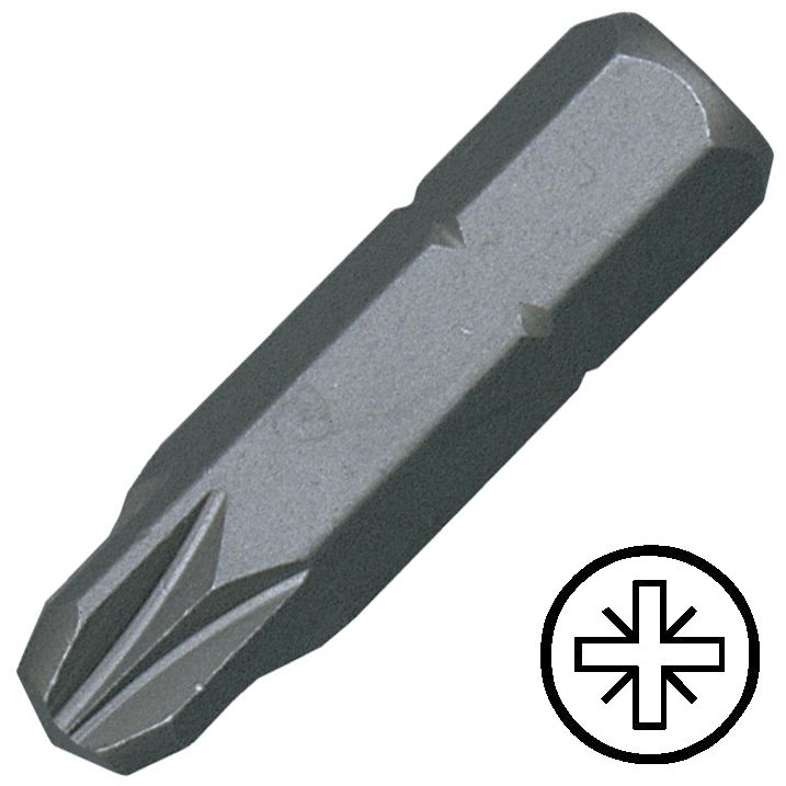 KENNEDY No.2 Pozidriv csavarhúzó bit 5/16" hatszög illesztéssel, 32 mm termék fő termékképe