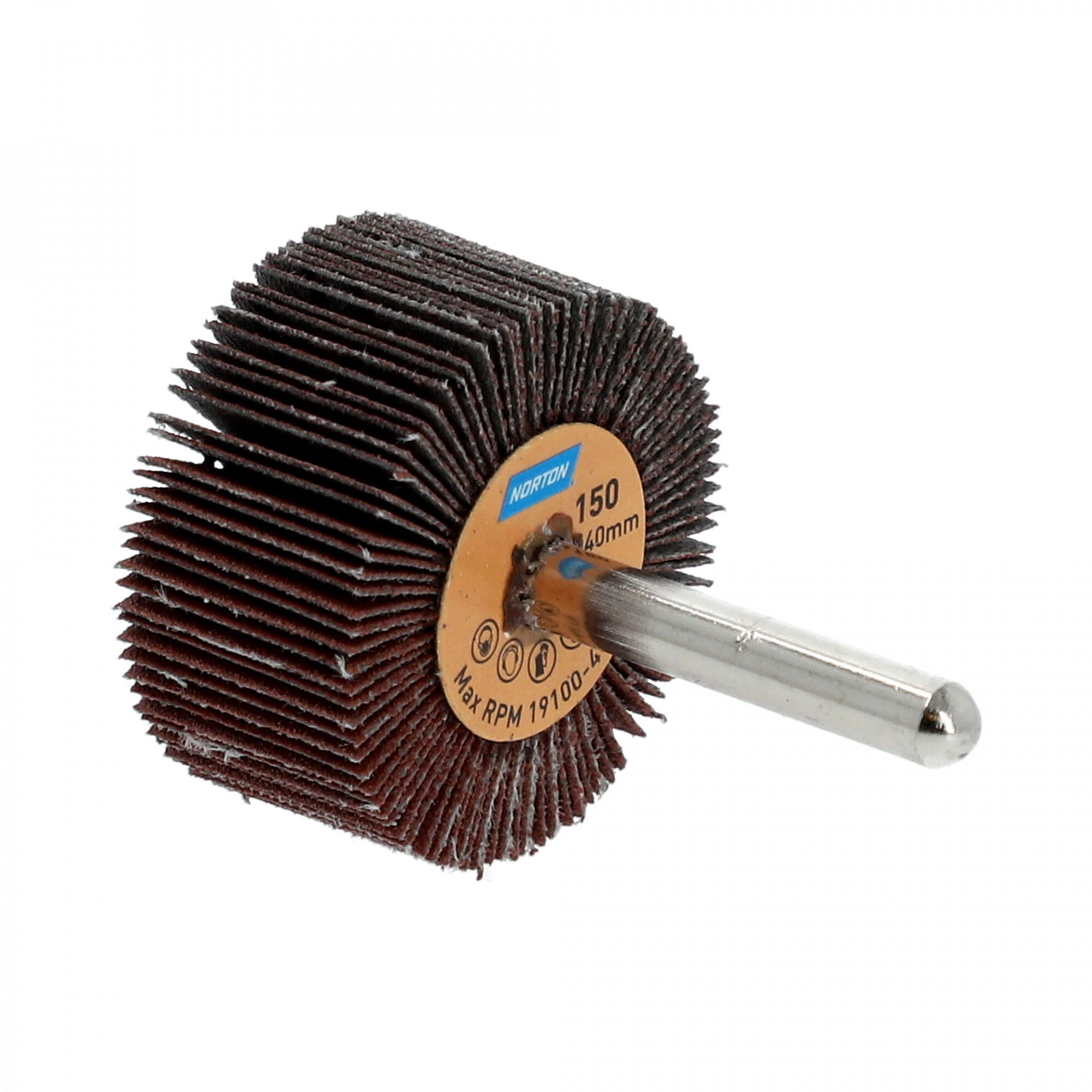 Norton Metal R207Plus csapos lamellás csiszolókorong Ø40x20x6mm P150, 10 db/csomag termék fő termékképe