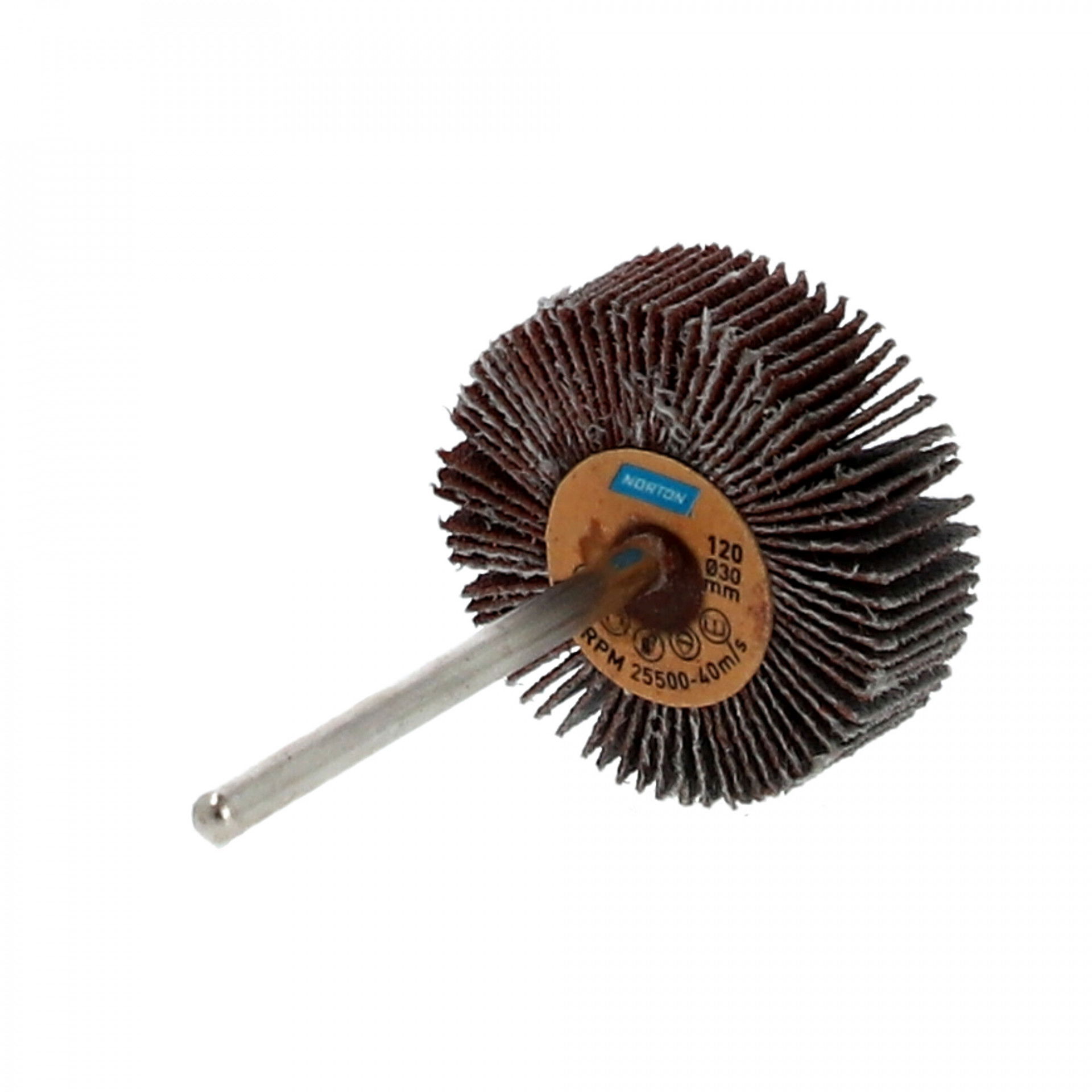 Norton BDX R207Plus csapos lamellás csiszolókorong 30x10x3mm P120, 10 db/csomag termék fő termékképe