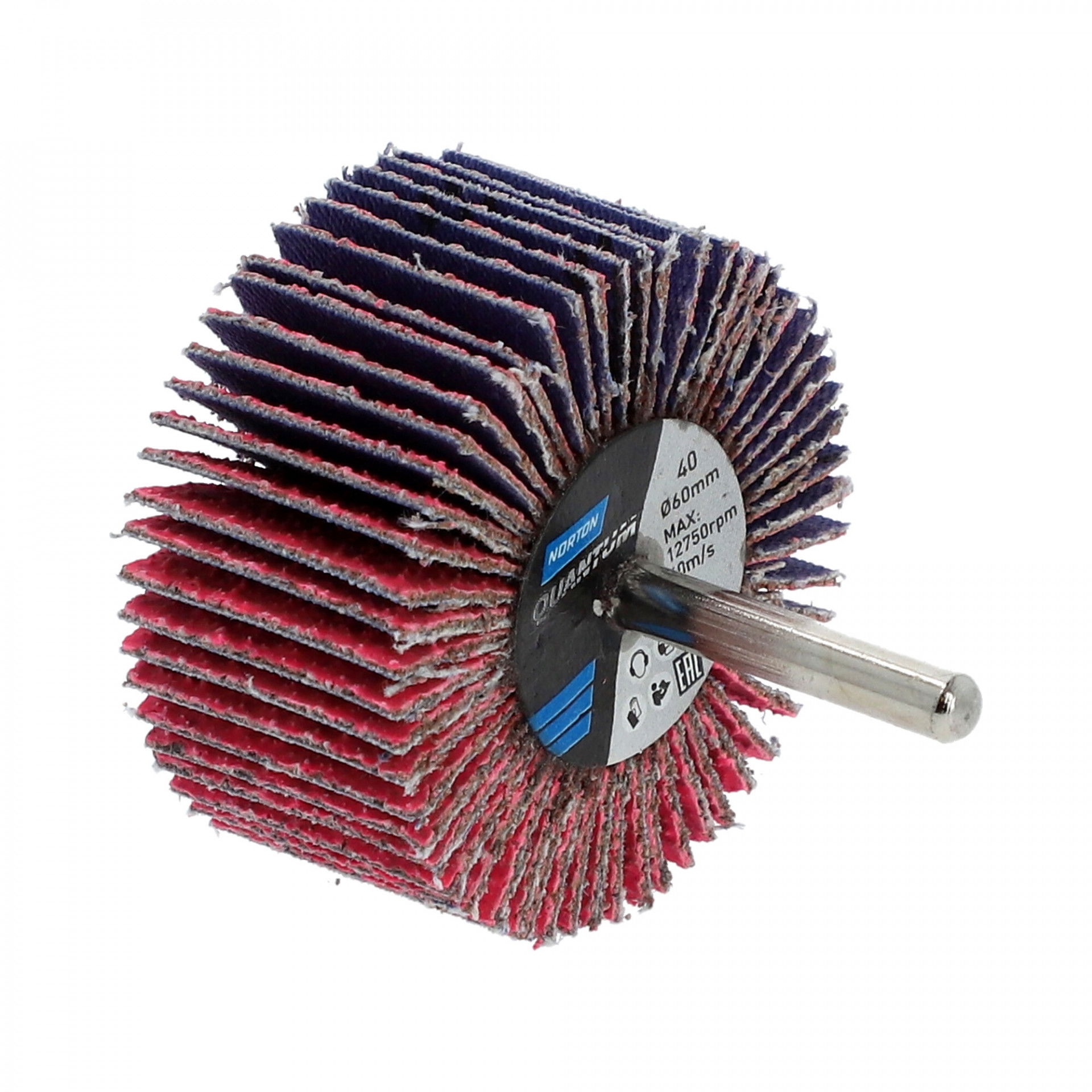 Norton Quantum R928 csapos lamellás csiszolókorong Ø60x30x6mm P40, 10 db/csomag termék fő termékképe