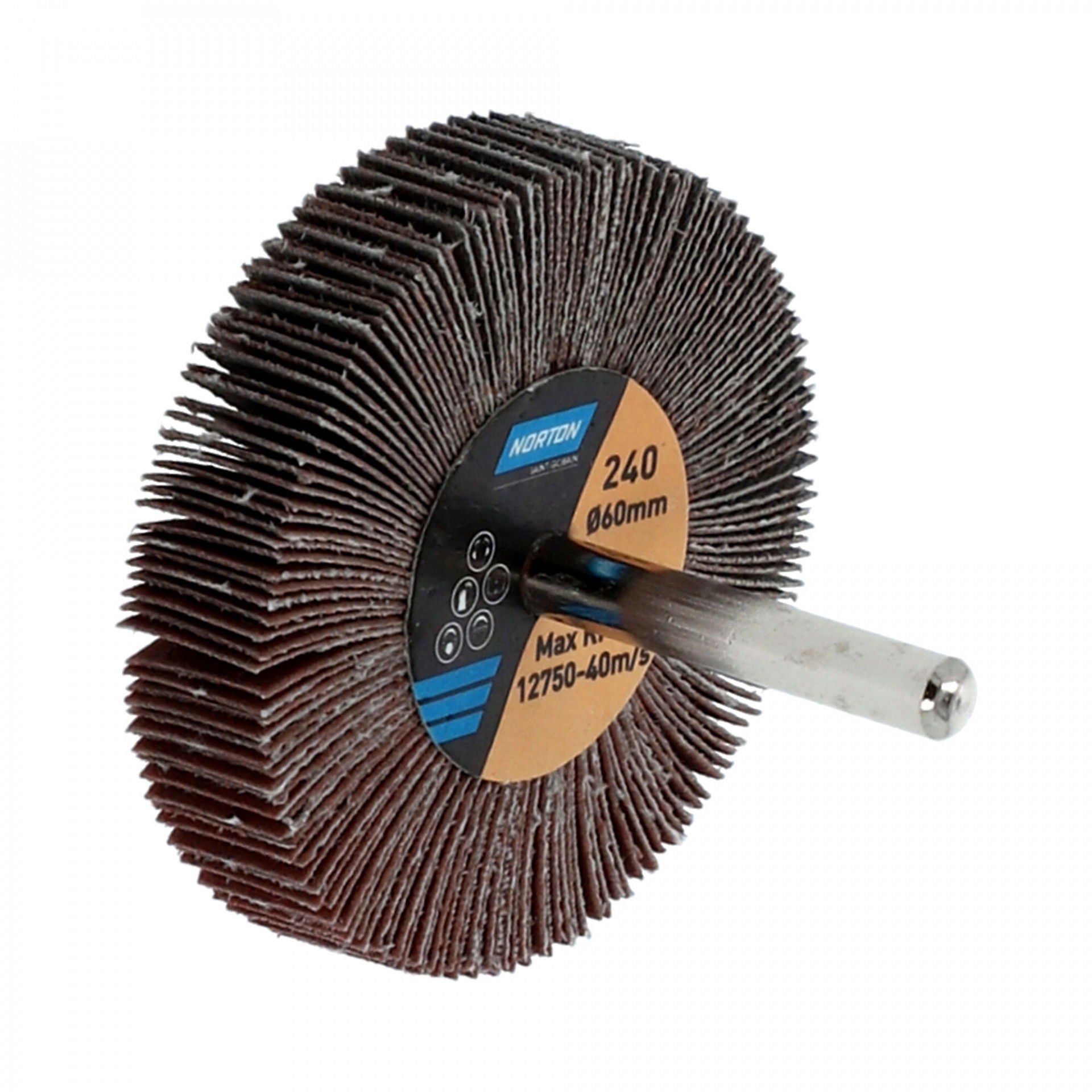 Norton Metal R207Plus csapos lamellás csiszolókorong Ø60x15x6mm P240, 10 db/csomag termék fő termékképe