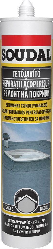 Soudal Bitumenes zsindelyragasztó, 280 ml termék fő termékképe