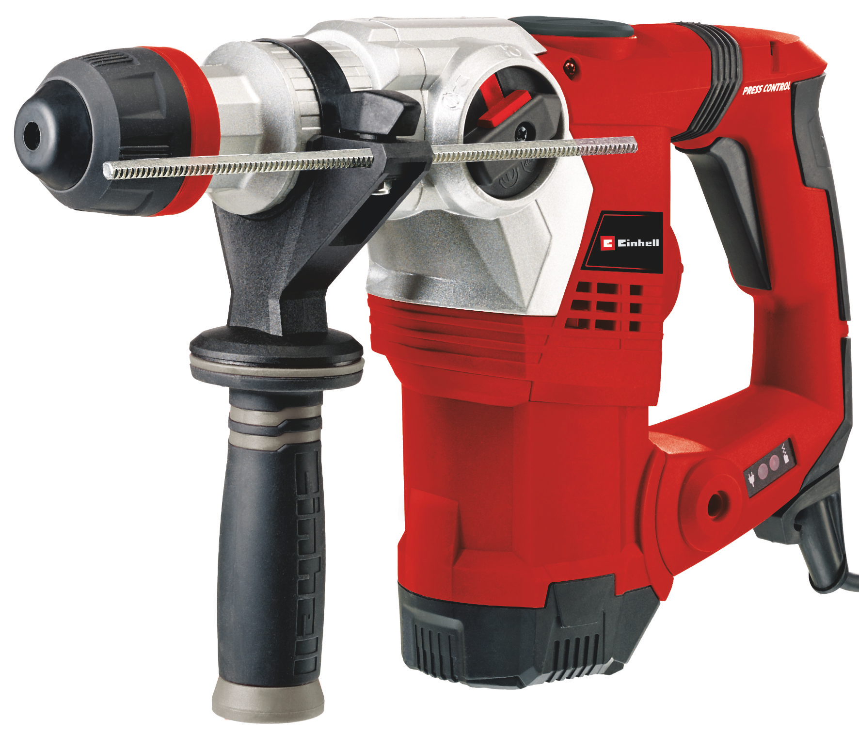 EINHELL TE-RH 32 4F Kit SDS-plus fúró-vésőkalapács (E-Box kofferben) + fúró- és vésőszárak termék fő termékképe