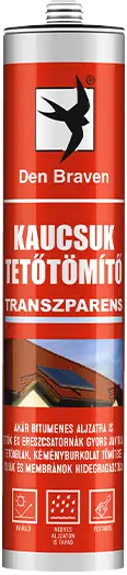 Den Braven Kaucsuk tetőtömítő, barna, 280 ml termék fő termékképe