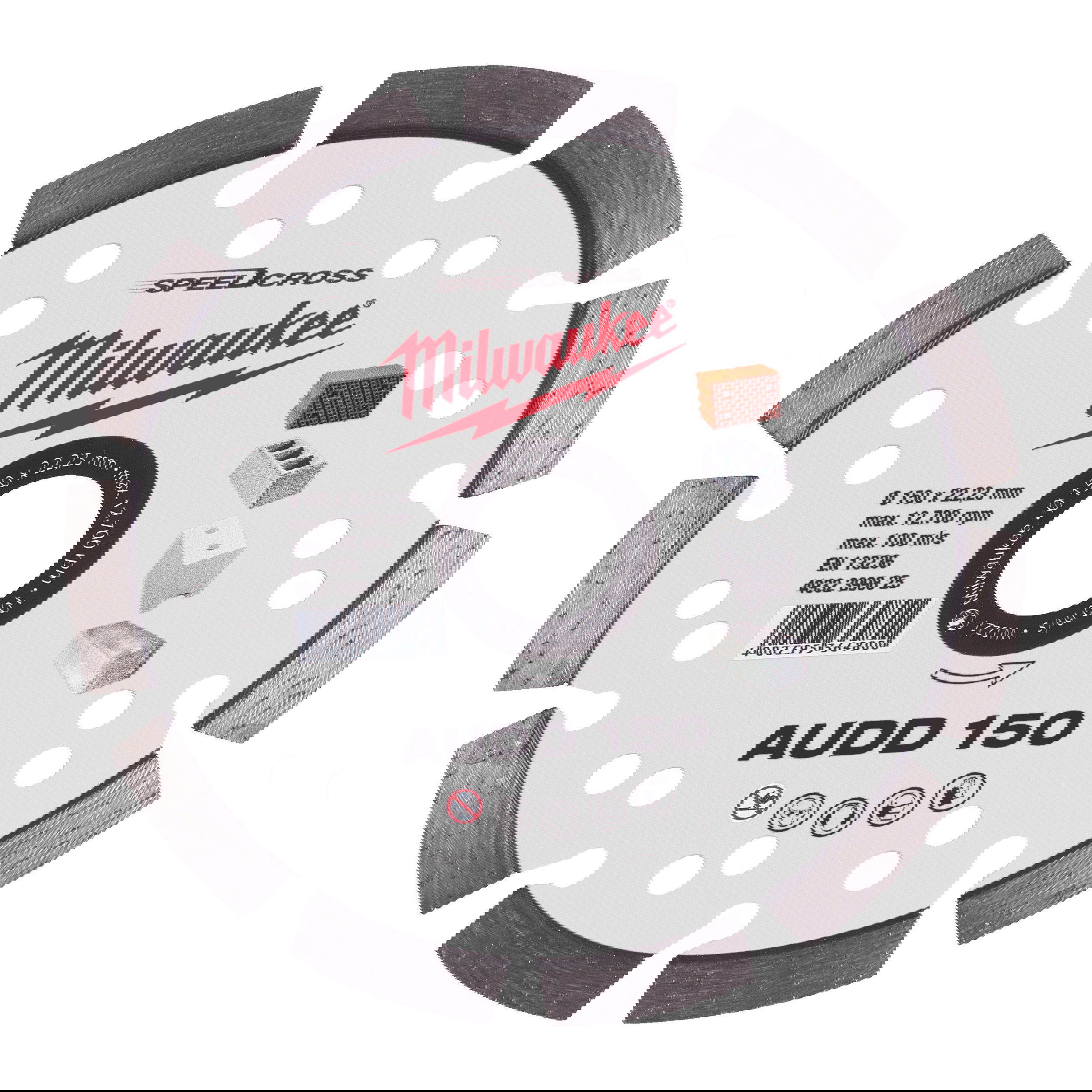 Milwaukee Speedcross AUDD gyémánt vágótárcsa, Ø150 mm termék fő termékképe