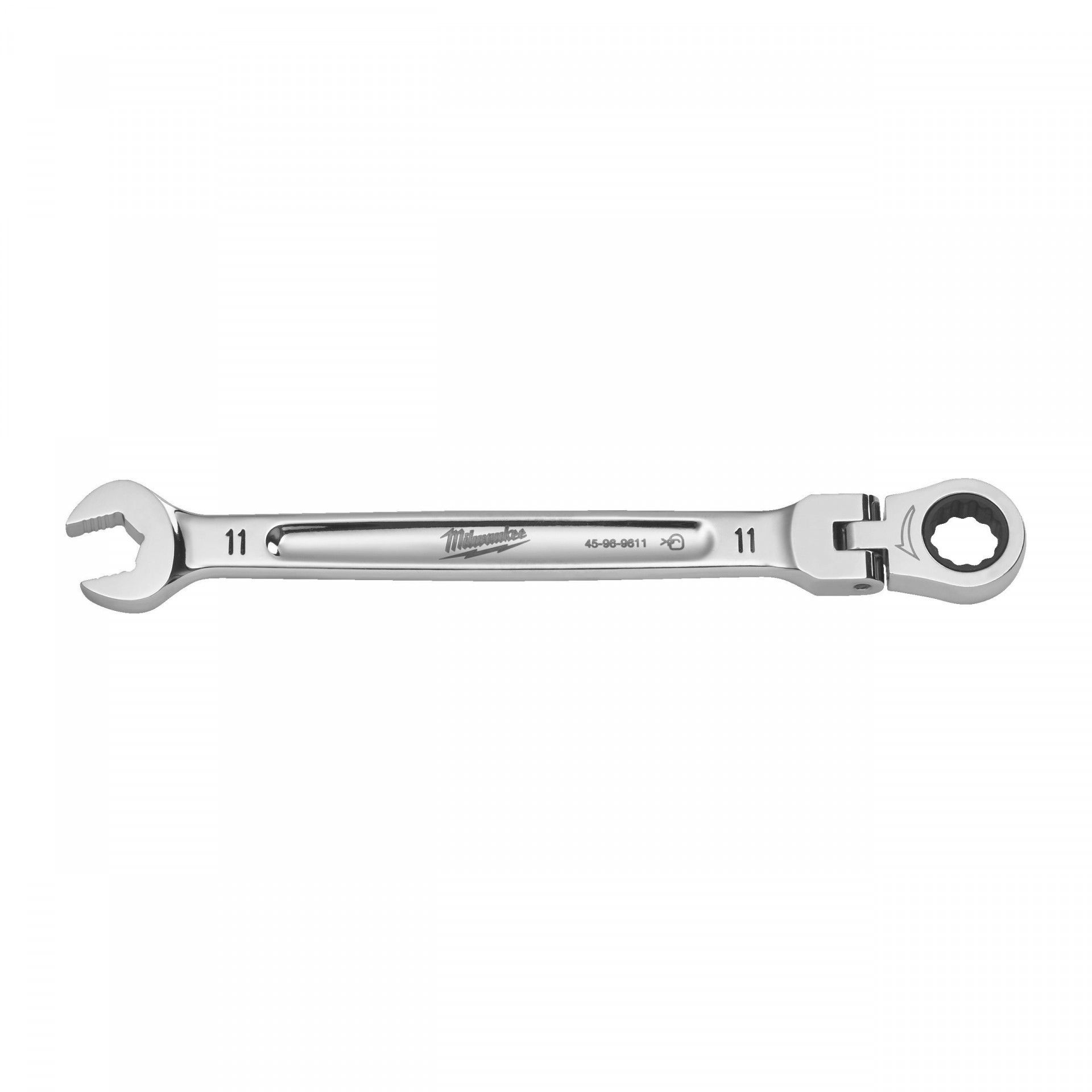 Milwaukee MAX BITE™ csuklós fejű racsnis csillag-villáskulcs, 11 mm termék fő termékképe