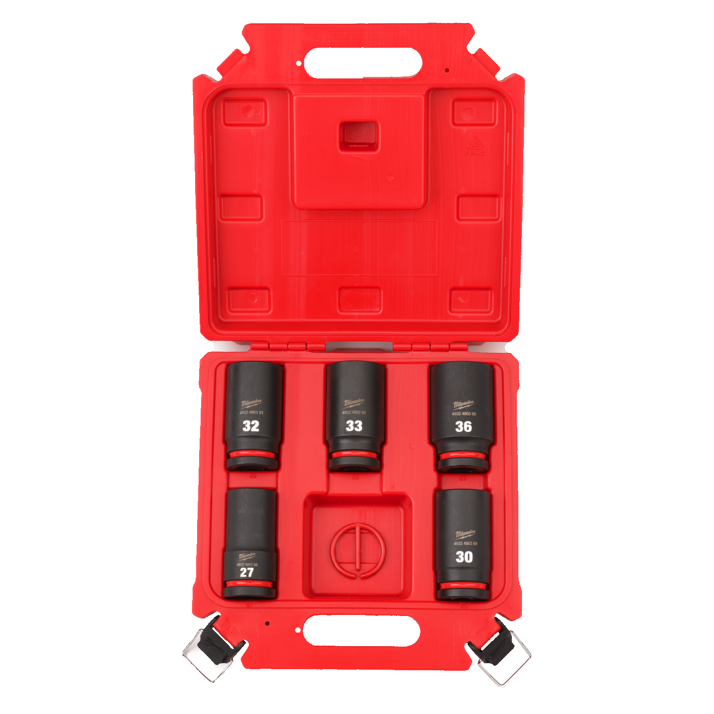 Milwaukee Shockwave Impact Duty™ 3/4"-os gépi dugókulcs készlet, hosszú, 6-lapú, 5 darabos termék fő termékképe