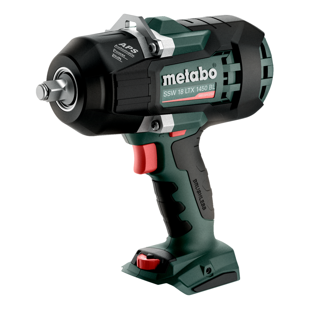 METABO SSW 18 LTX 1450 BL szénkefe nélküli akkumulátoros ütvecsavarozó, 1/2" befogás (akku és töltő nélkül, kartonban) termék fő termékképe