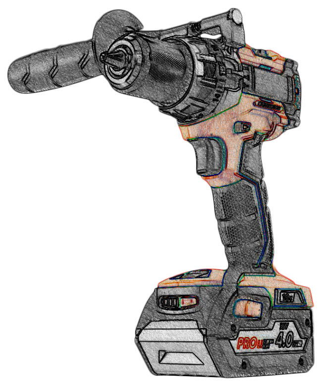 Demotech VF-987 18 V akkus ütvefúró-csavarozó, 51111BER termék fő termékképe