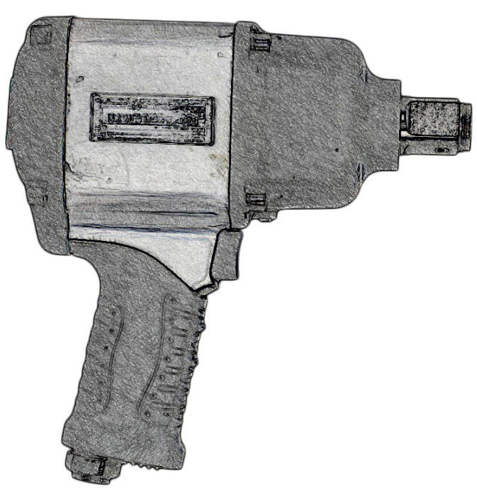 Demotech X-K34 3/4"-os légkulcs, 10204BER termék fő termékképe