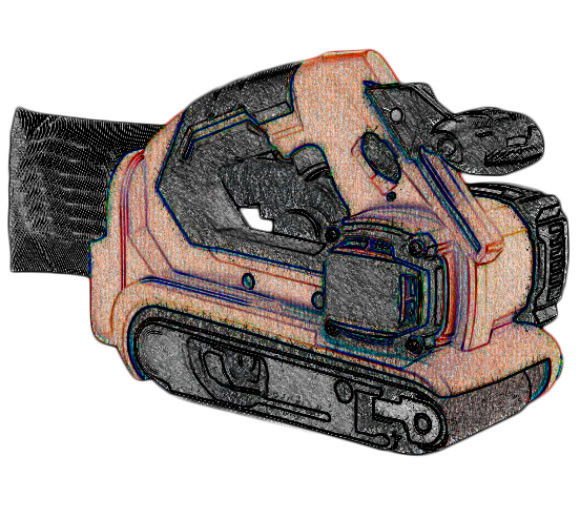 Demotech M-23KT 18 V akkus szalagcsiszoló, 71114BER termék fő termékképe