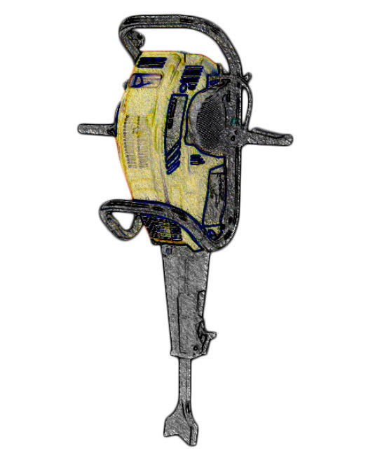 Demotech M-78 robbanómotoros bontókalapács, 81122BER termék fő termékképe