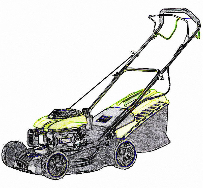 Demotech B-34TO robbanómotoros fűnyíró, 82333BER termék fő termékképe