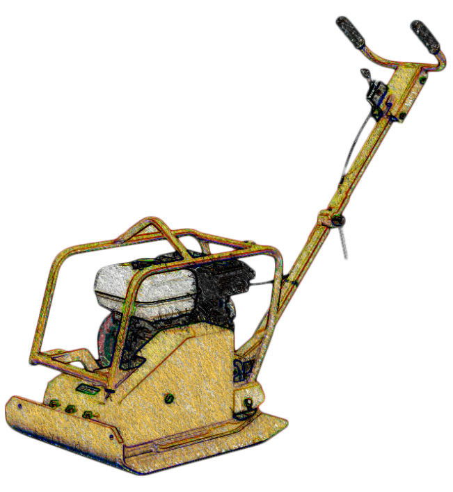 Demotech SD174 robbanómotoros lapvibrátor, 89001BER termék fő termékképe