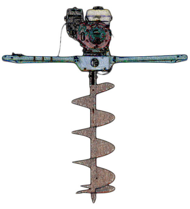 Demotech FF-3F robbanómotoros függőleges talajfúró, 69001BER termék fő termékképe
