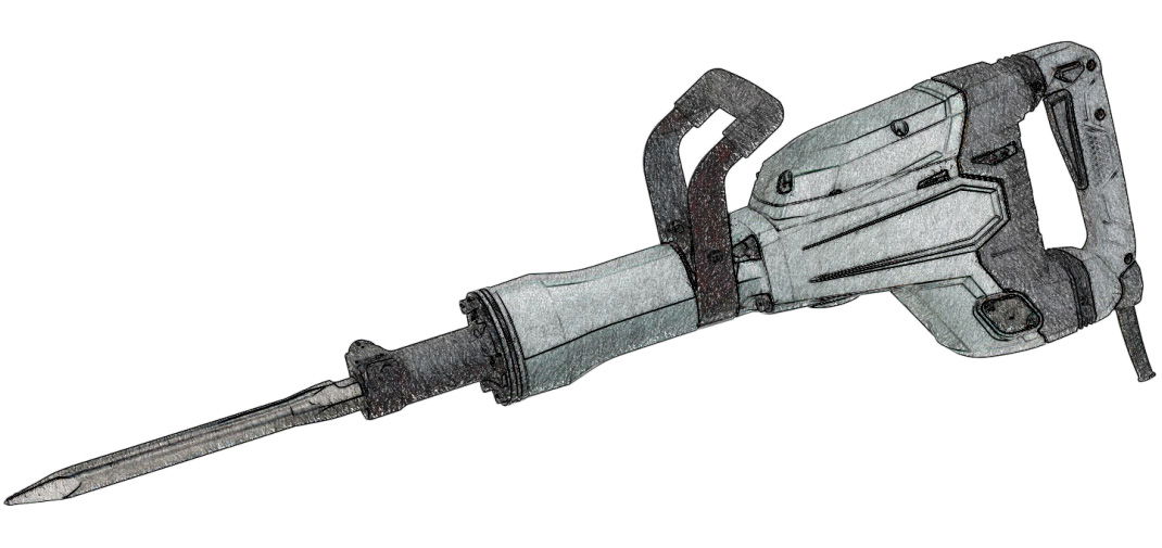 HiKoki H65SB3 bontókalapács, 11014BER termék fő termékképe