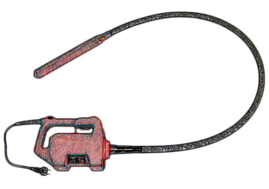 Demotech H58 hálózati spirálos meghajtású betonvibrátor és meghajtóegység, 32111BER termék fő termékképe