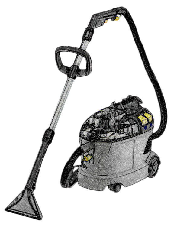 Demotech ZTAM-1123 álózati kárpittisztító, 37661BER termék fő termékképe