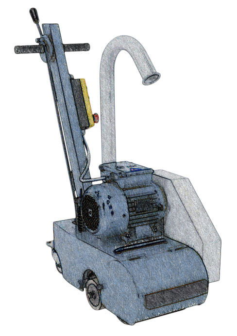 Demotech GZ564 hálózati parkettacsiszoló, 33123BER termék fő termékképe