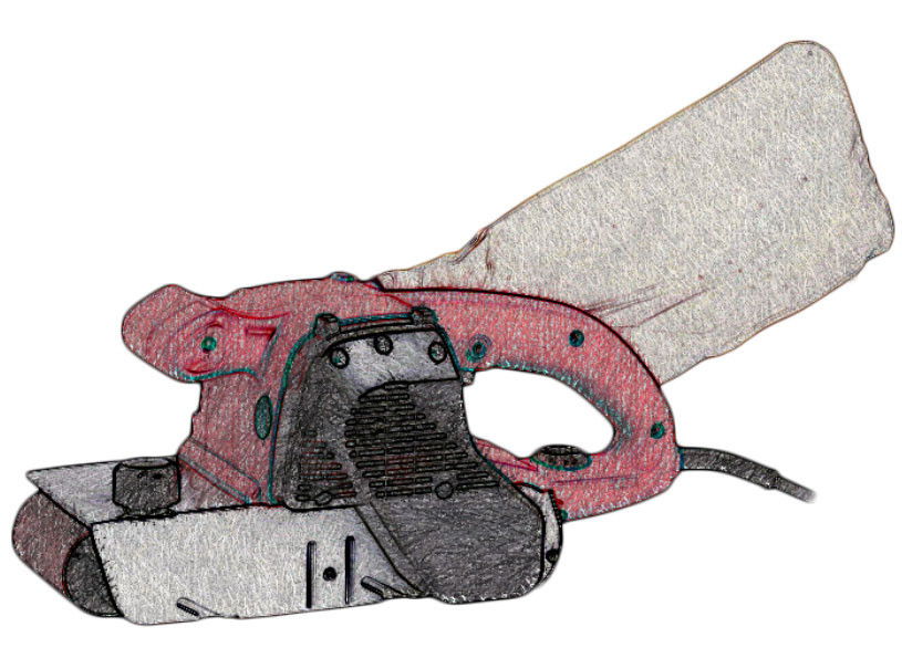 Demotech HQA 943 hálózati szalagcsiszoló, 35912BER termék fő termékképe