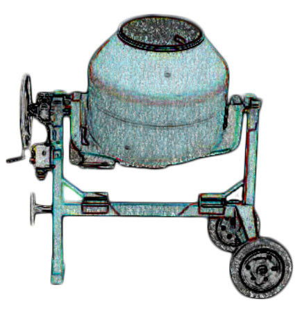 Demotech T-985 ipari betonkeverő, 31211BER termék fő termékképe