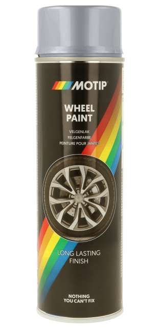 Motip Keréktárcsa festék spray, fényes acélszürke, 500 ml termék fő termékképe