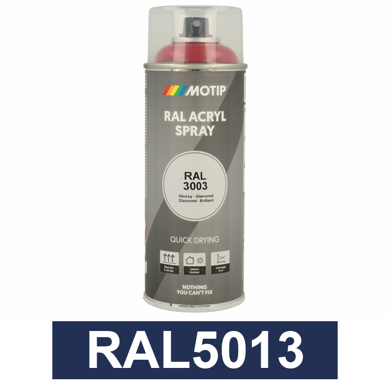 Motip Ipari festék spray, RAL5013, 400 ml termék fő termékképe