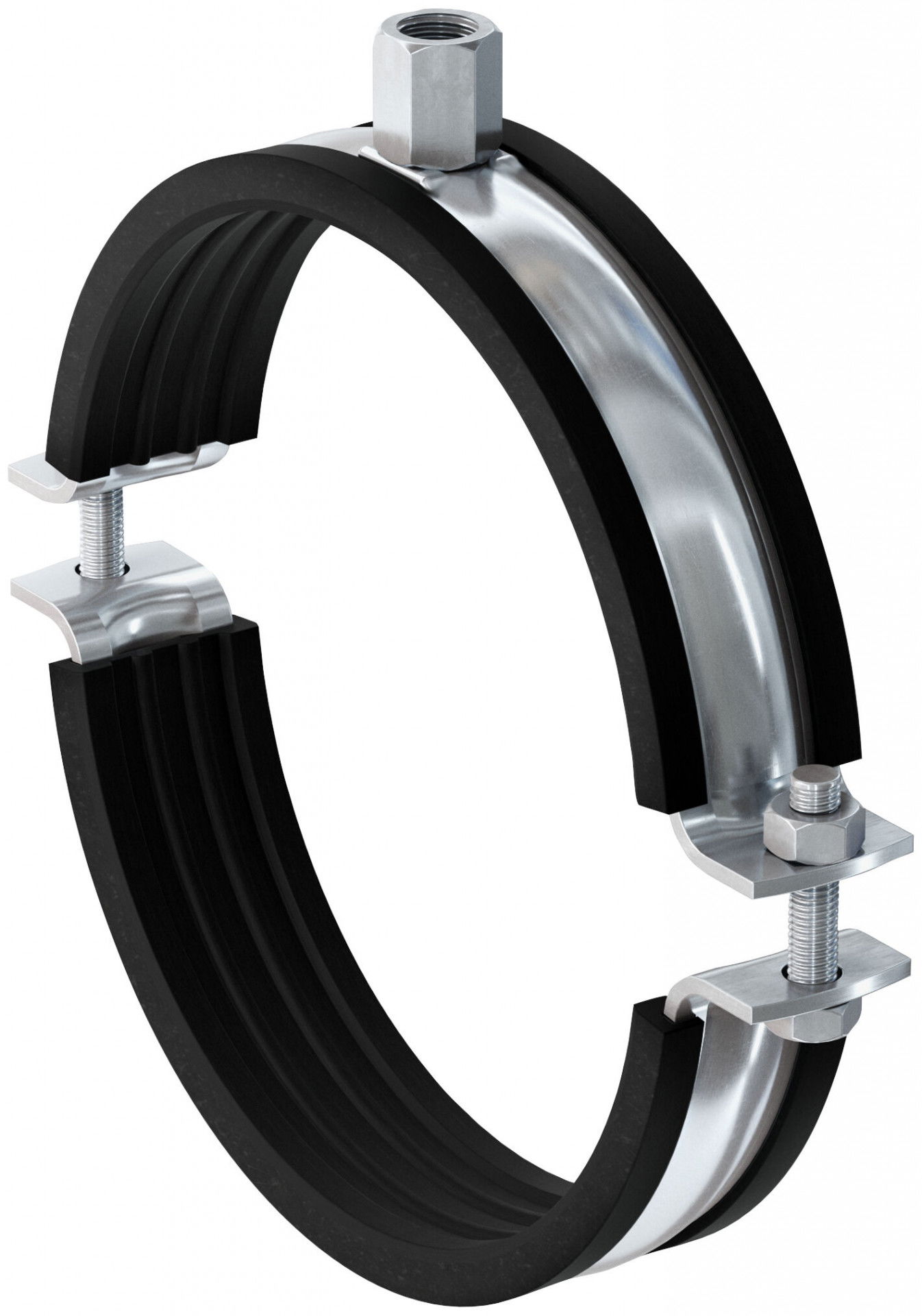 Fischer FRSM 244-250 M16 R masszív gumibetétes bilincs, 5 db/csomag termék fő termékképe