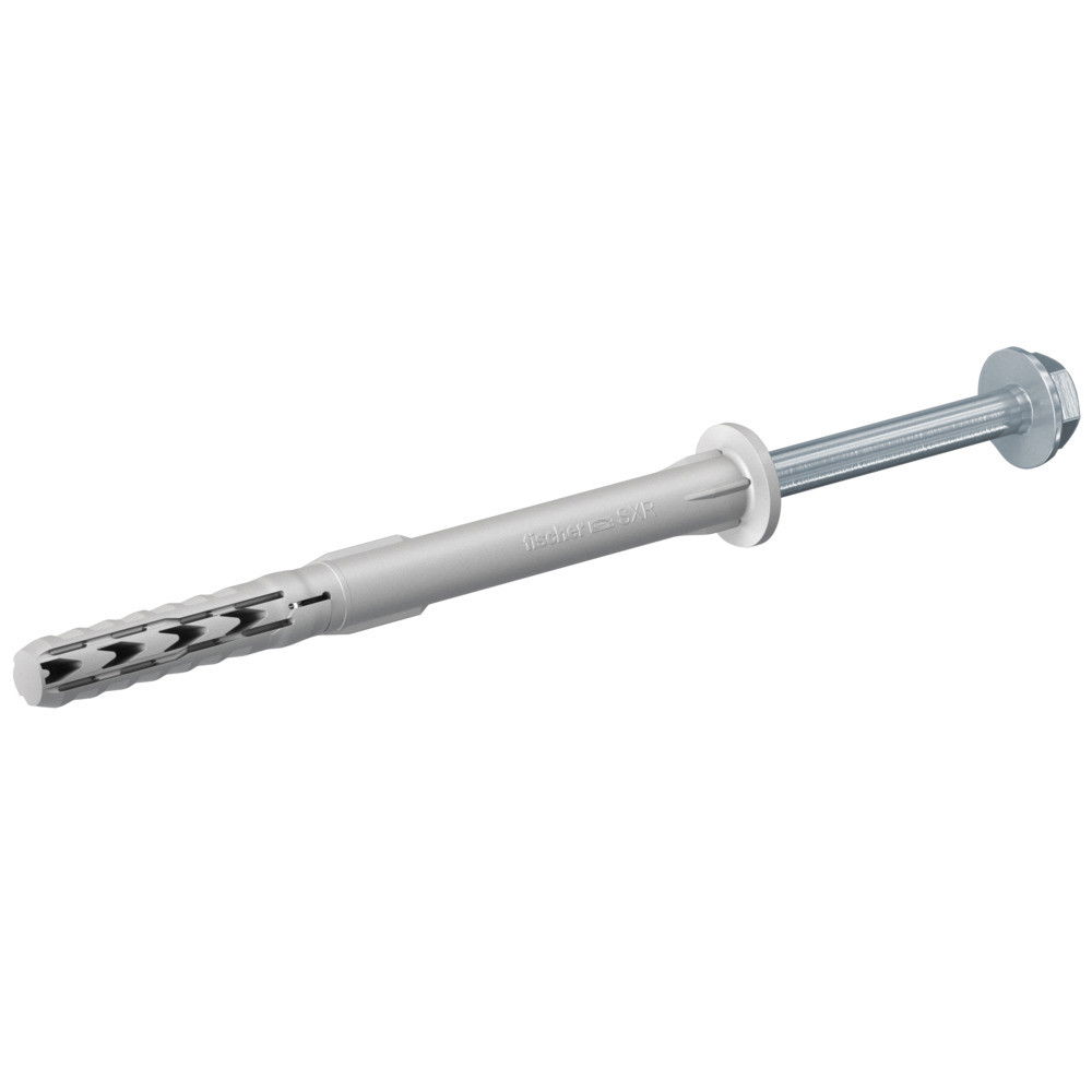 Fischer SXR 10 x 140 FUS gvz rögzítődübel hatlapfejű, peremes biztonsági csavarral, alátéttel kombinált, 50 db/csomag termék fő termékképe