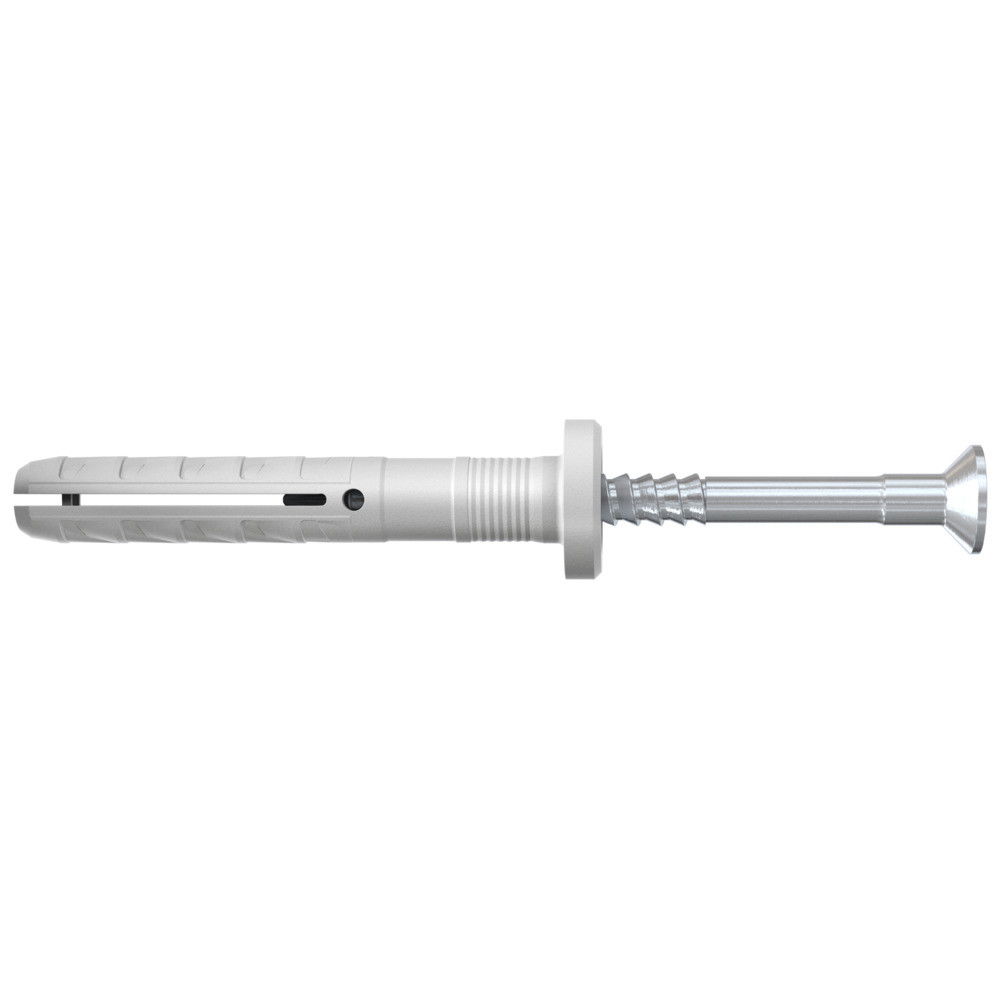 Fischer N 5 x 25/1 F beütődübel lapos fejjel, előszerelt szegcsavarral, 200 db/csomag termék fő termékképe