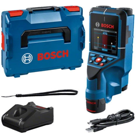 Bosch D-TECT 200 C falszkenner kereső műszer (1 x 2.0 Ah Li-ion akkuval) termék fő termékképe