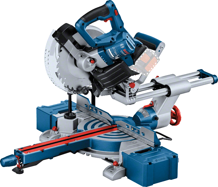 Bosch GCM 18V-216 D BITURBO akkus szénkefe nélküli gérvágó (akku és töltő nélkül) termék fő termékképe