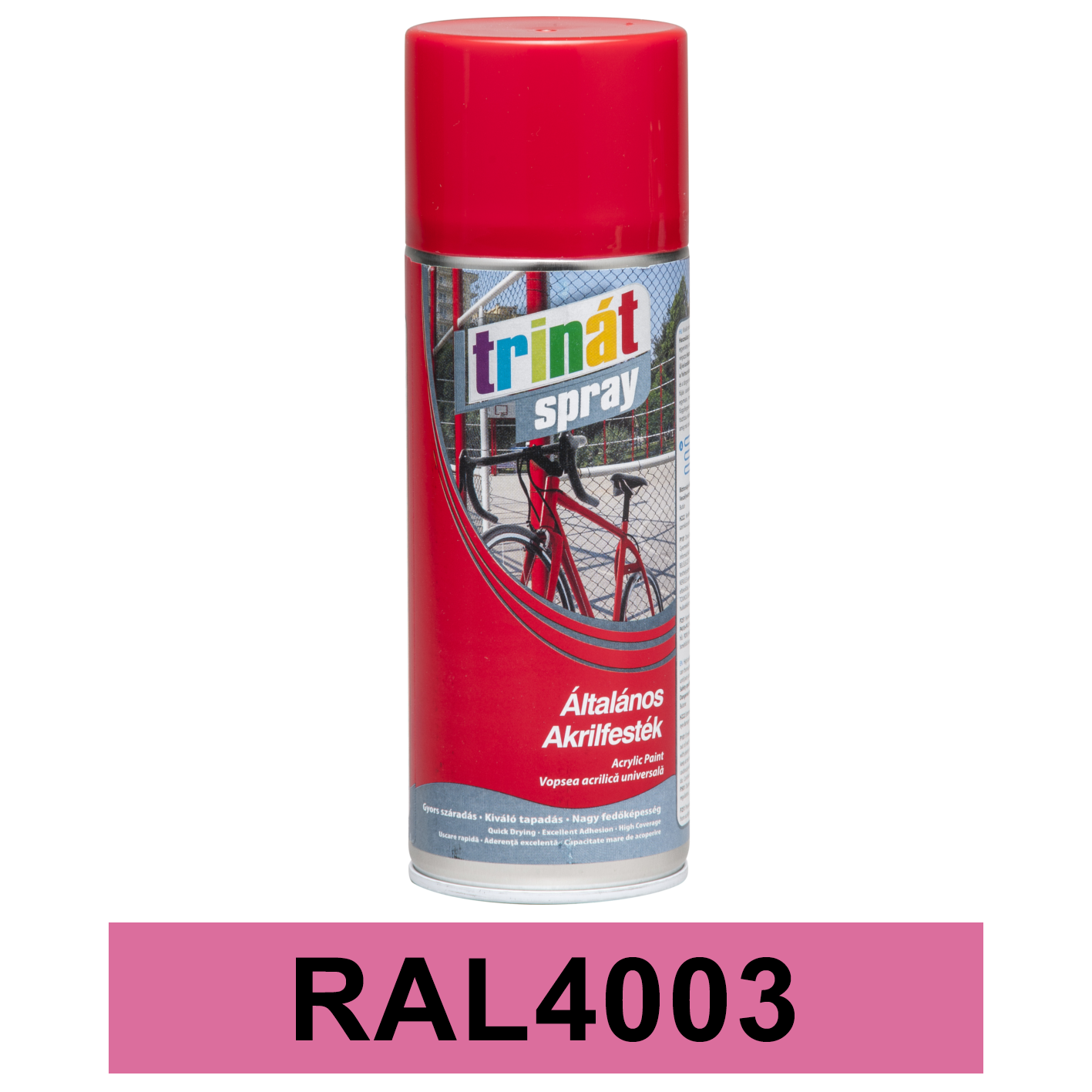 Trinát Általános akrilfesték spray, RAL4003, 400 ml termék fő termékképe