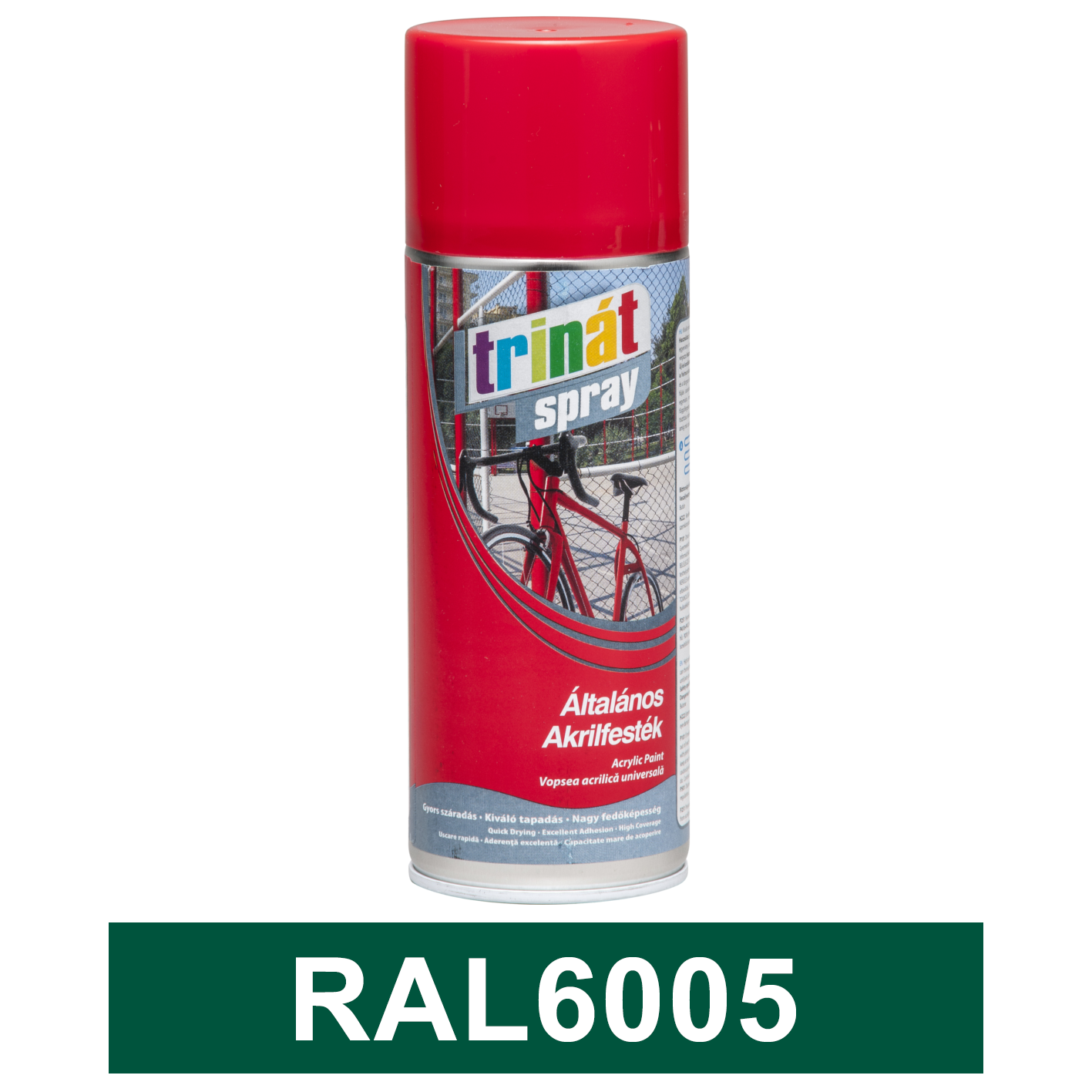 Trinát Általános akrilfesték spray, RAL6005, 400 ml termék fő termékképe